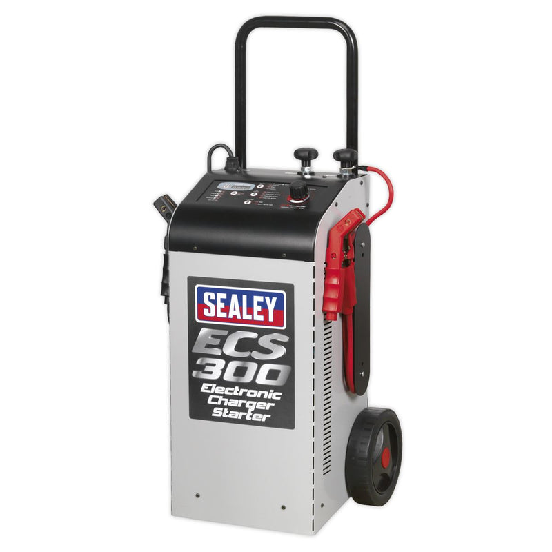 Sealey Electronic Charger Maintainer/Starter 45/300A 12/24V ECS300 Sealey - Dynamic Drive