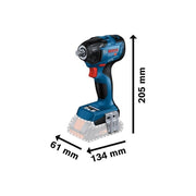 Bosch GDS 18V-210 C Professional 1/2in Impact Wrench 18V Bare Unit Bosch - Dynamic Drive