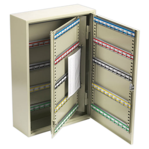 Sealey Key Cabinet 200 Key Capacity SKC200 Sealey - Dynamic Drive