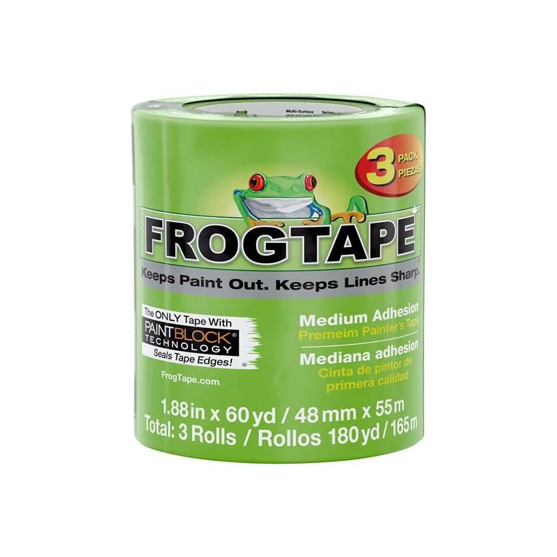 Shurtape FrogTape® Multi-Surface Masking Tape 48mm x 55m (3 Pack) Shurtape - Dynamic Drive