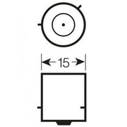 10 x 581 12V PY21W Amber Orange Indicator Car Bulbs BAU15S Off Set Pins Simply  - Dynamic Drive