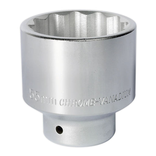 Sealey WallDrive Socket 55mm 3/4"Sq Drive S34/55 Sealey - Dynamic Drive