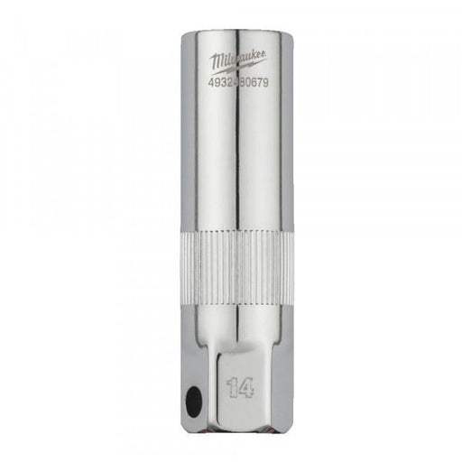 Milwaukee 3/8In. Drive 14mm Spark Plug Socket -1Pc Milwaukee - Dynamic Drive