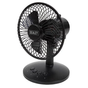 Sealey Oscillating USB Desk Fan 3-Speed 6" SFF6USB Sealey - Dynamic Drive