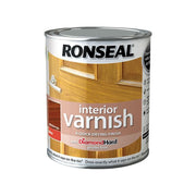 Ronseal Interior Varnish Quick Dry Gloss Medium Oak 750ml Ronseal - Dynamic Drive