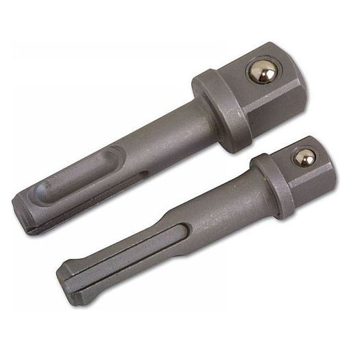 Laser SDS Shank Socket Adaptors 3/8"D, 1/2"D 2pc 3330 Laser - Dynamic Drive