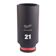 Milwaukee 21mm 3/8 Impact Socket Deep-1Pc Ne 4932480295 Milwaukee - Dynamic Drive