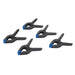 Silverline Spring Clamps 5pk 100mm Length / 40mm Jaw 435082 Silverline  - Dynamic Drive