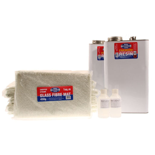 Baileys Fibreglass Premium Repair Kit 10Sq Metre for Industrial Strength Repair Baileys - Dynamic Drive