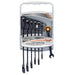 Draper HI-TORQ Metric Ratcheting Combination Spanner Set, Black (7 Piece) Draper - Dynamic Drive