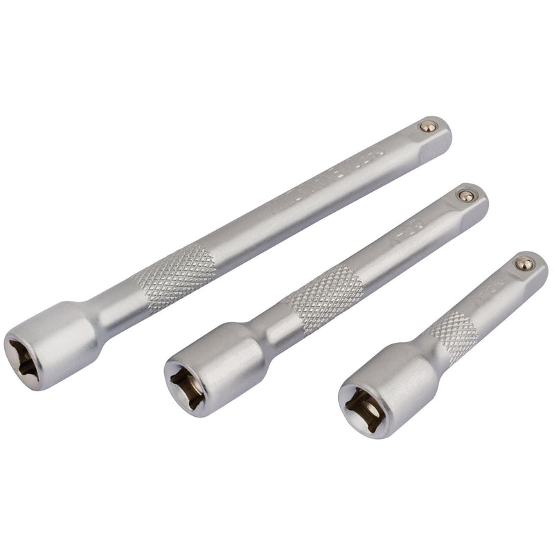 Draper Extension Bar Set, 1/4" Sq. Dr. (3 Piece) 16424 Draper - Dynamic Drive