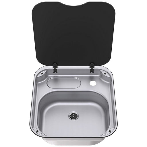 Thetford Series 34 Sink with Glass Lid, 400mm x 445mm Thetford - Dynamic Drive