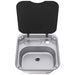 Thetford Series 34 Sink with Glass Lid, 400mm x 445mm Thetford - Dynamic Drive