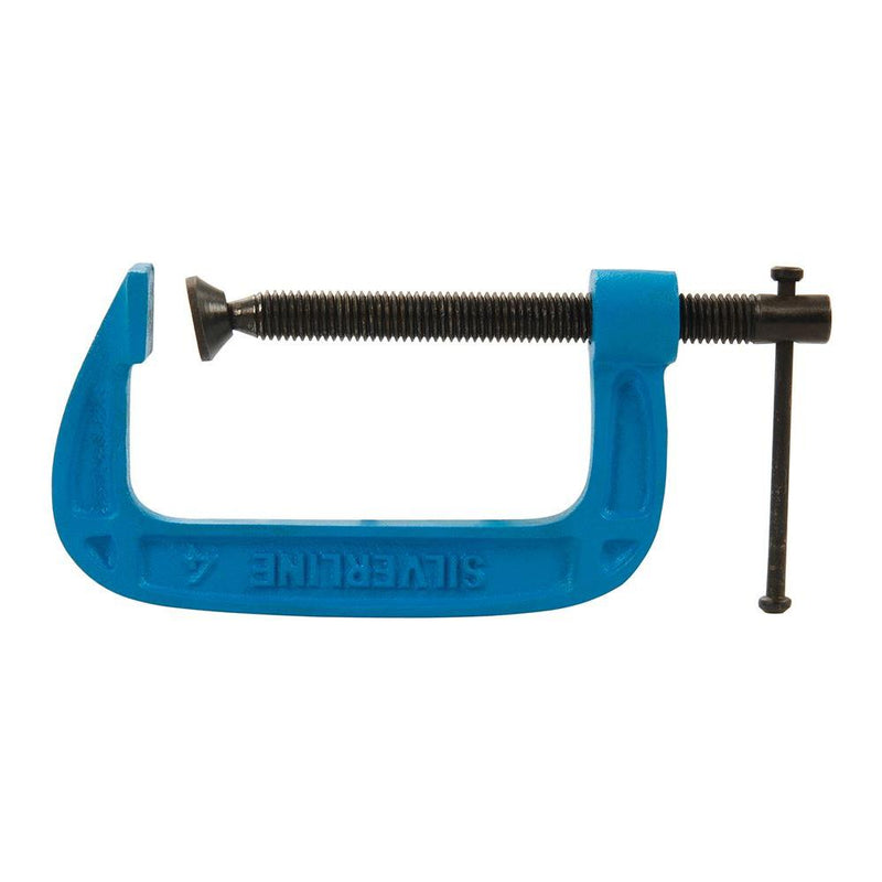 Silverline Light Duty G Clamp 100mm Silverline - Dynamic Drive