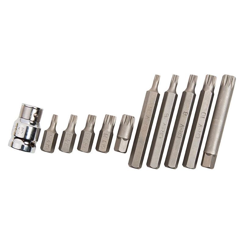 Bluespot Tools Spline Bit Set, 11 Piece BlueSpot Tools - Dynamic Drive
