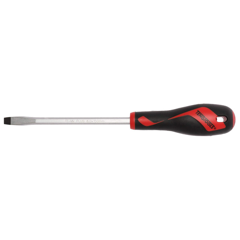 Teng Tools Flat Screwdriver 1.2 x 8.0 x 150mm XL Hex Shaft Teng Tools - Dynamic Drive