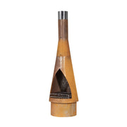 Dellonda Outdoor/Garden/Patio Conical Chiminea Fireplace Fire Pit Heater H127cm Dellonda - Dynamic Drive