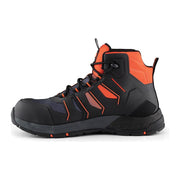 Scruffs Glide Safety Boot Black / Orange Size 11 / 46 Scruffs - Dynamic Drive