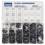 Draper E-Clip Assortment (300 Piece) 63941 Draper - Dynamic Drive
