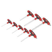 Sealey Ball-End Hex Key Set 8pc T-Handle Metric AK7144 Sealey - Dynamic Drive
