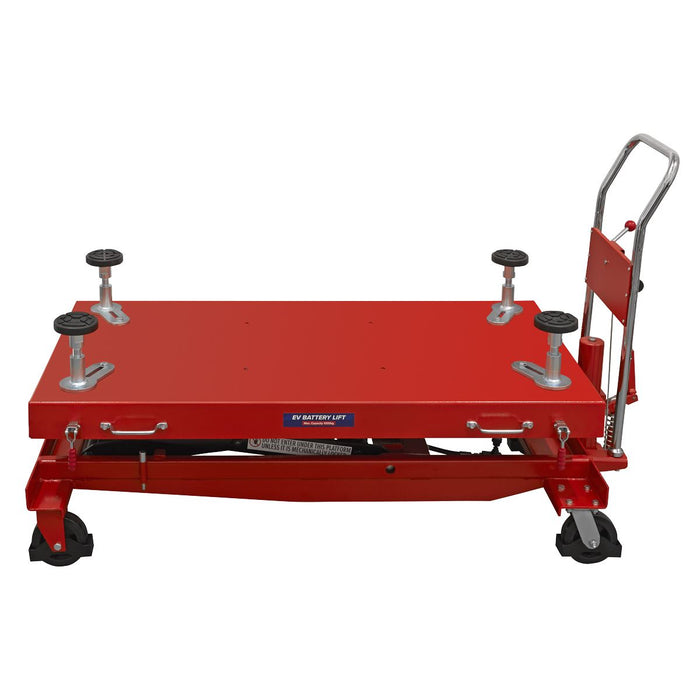 Sealey High Lift EV Battery Lift/Hydraulic Platform Truck 1000kg Capacity Sealey - Dynamic Drive