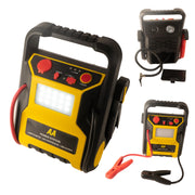 AA 12V 600A Car Van Battery Jump Starter Start Booster Compressor LED Power Pack AA - Dynamic Drive