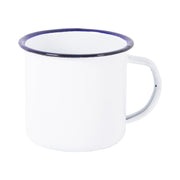 Bo-Camp Tableware Enamel 6 Pieces White/Blue Bo-Camp - Dynamic Drive