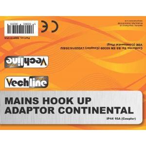 Vechline Mains Hook Up Adaptor Continental QQ016125A Vechline - Dynamic Drive