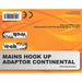 Vechline Mains Hook Up Adaptor Continental QQ016125A Vechline - Dynamic Drive
