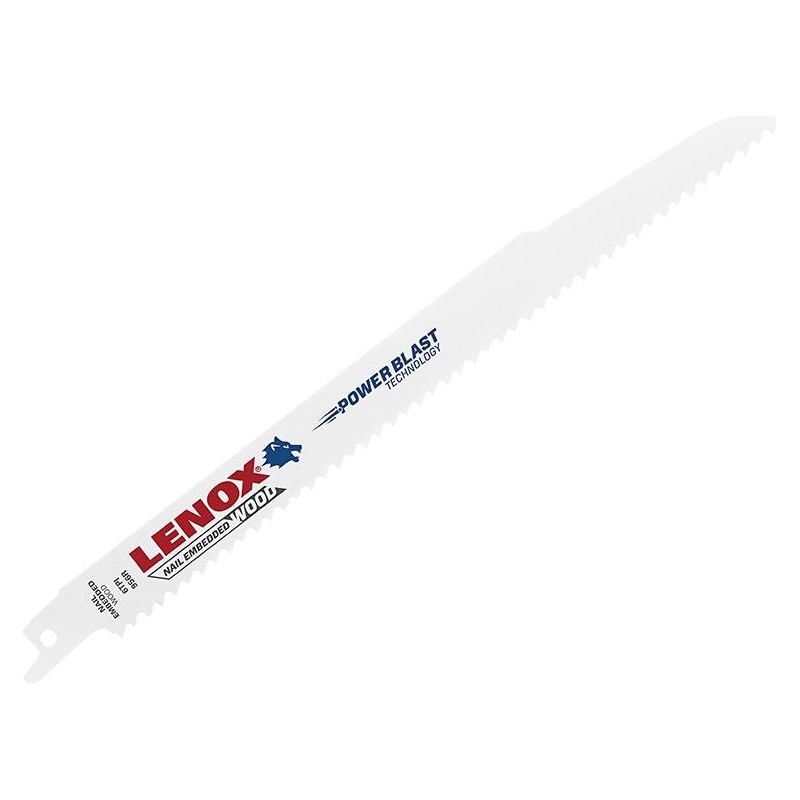 Lenox 20582-956R Wood Cutting Reciprocating Saw Blade 230mm 6 TPI (Pack 5) LENOX - Dynamic Drive