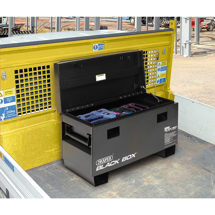 Draper Black Box Contractor's Secure Storage Box - 915 x 470 x 590mm 05543 Draper - Dynamic Drive