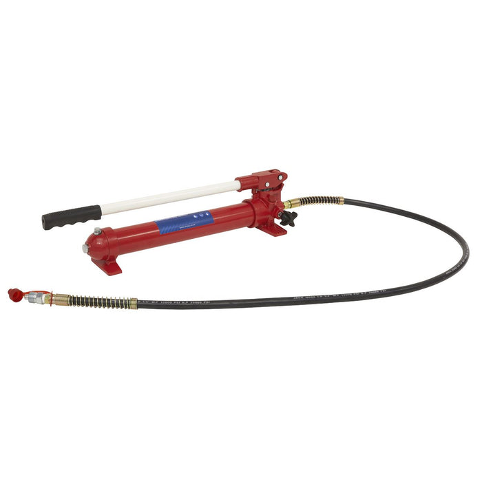 Sealey Push Ram with Pump & Hose Assembly 10tonne RE97.10-COMBO Sealey - Dynamic Drive