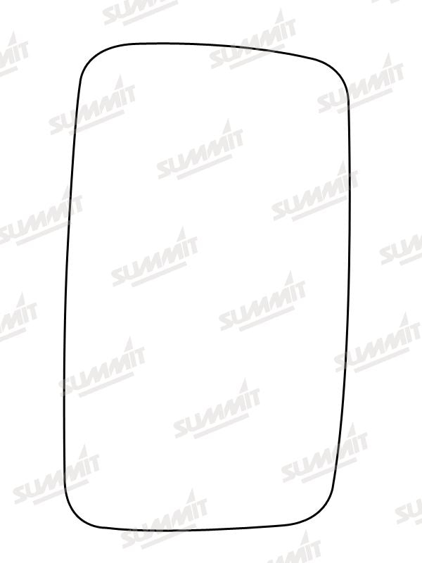 Summit Stick-On Commercial Mirror Glass fits Mercedes Sprinter Van Summit - Dynamic Drive