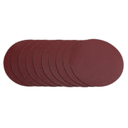 Draper Sanding Discs, 125mm, Hook & Loop, 240G (Pack of 10) 03156 Draper - Dynamic Drive