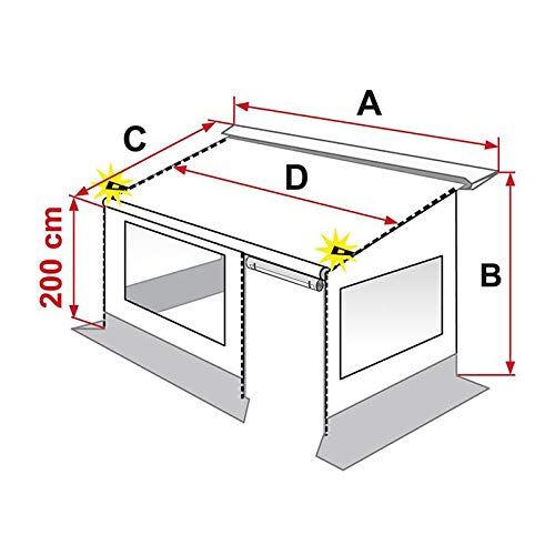 Fiamma Caravanstore Zip Canopy Xl 28M Royal Grey 06771C02R Fiamma - Dynamic Drive