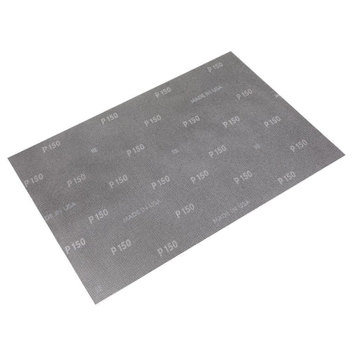 Sealey Mesh Orbital Screen Sheets 12 x 18" 150 Grit Pack of 10 MOS1218150 Sealey - Dynamic Drive