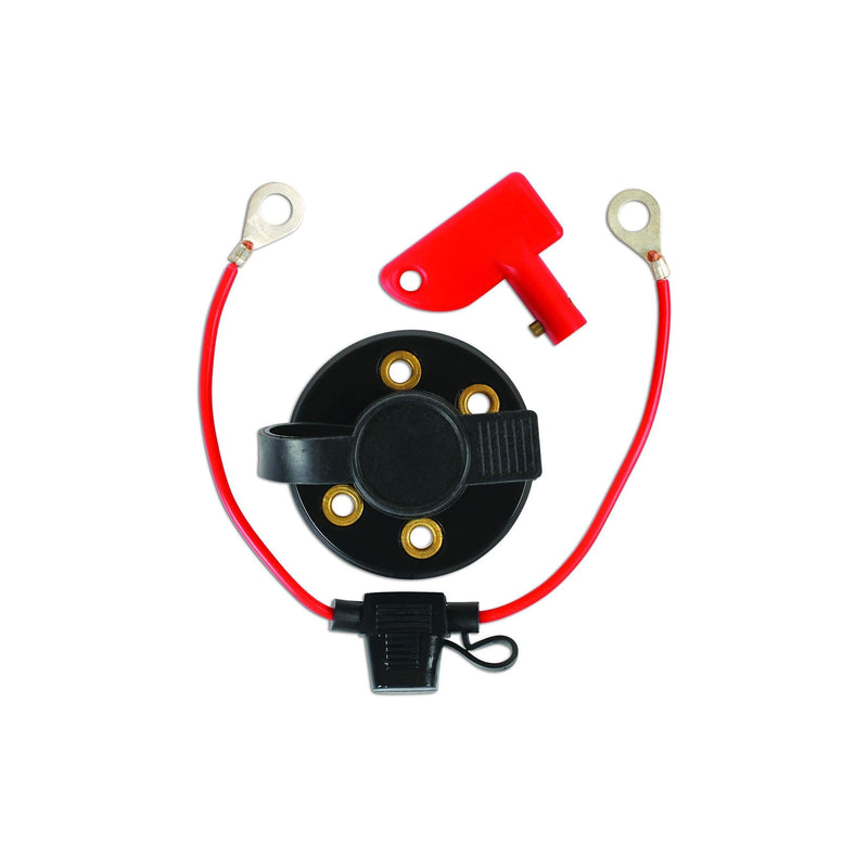 Connect Battery Disconnect Switch c/w In-Line Fuse Holder 1pc 30123 Tool Connection - Dynamic Drive