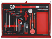 Teng Tools 26" PRO35™ roller cabinet FOAM tool kit 335 pieces red Town Tools - Dynamic Drive