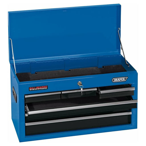 Draper Tool Chest, 6 Drawer, 26", Blue 14606 Draper - Dynamic Drive