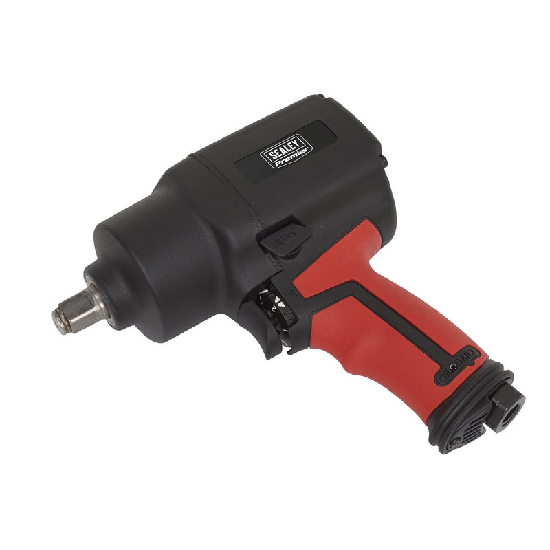 Sealey Air Impact Wrench 1/2"Sq Drive Twin Hammer SA6002 Sealey - Dynamic Drive