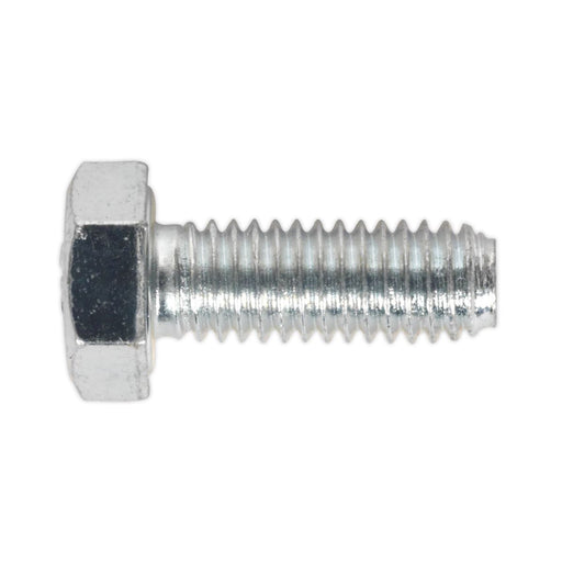Sealey HT Setscrew M6 x 16mm 8.8 Zinc DIN 933 Pack of 50 SS616 Sealey  - Dynamic Drive