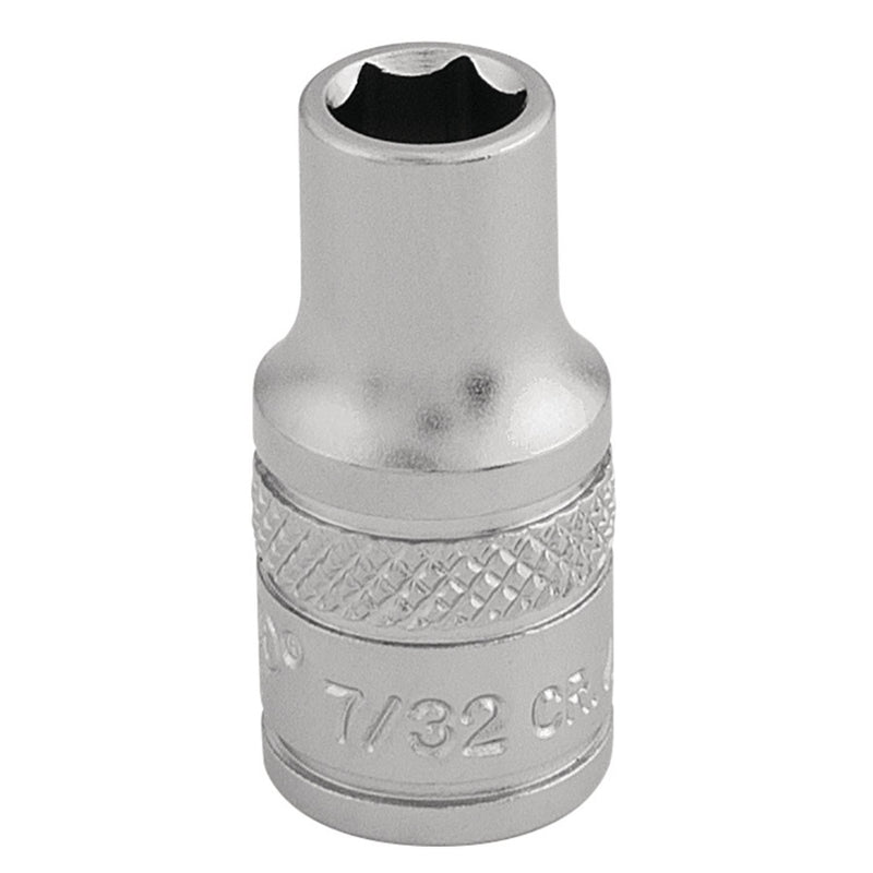 Draper Imperial Socket, 1/4" Sq. Dr., 7/32" 16518 Draper - Dynamic Drive