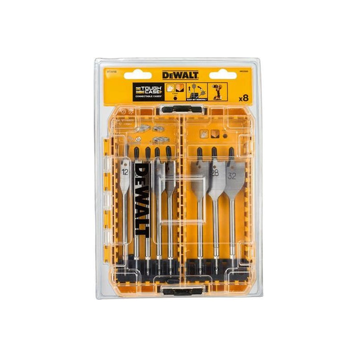 Dewalt Power Tools DT70750 Flat Drill Bit Set, 8 Piece DeWALT Power Tools - Dynamic Drive