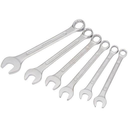 Draper Redline Metric Combination Spanner Set, 10 - 17mm (6 Piece) 68479 Draper - Dynamic Drive