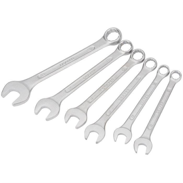Draper Redline Metric Combination Spanner Set, 10 - 17mm (6 Piece) 68479 Draper - Dynamic Drive