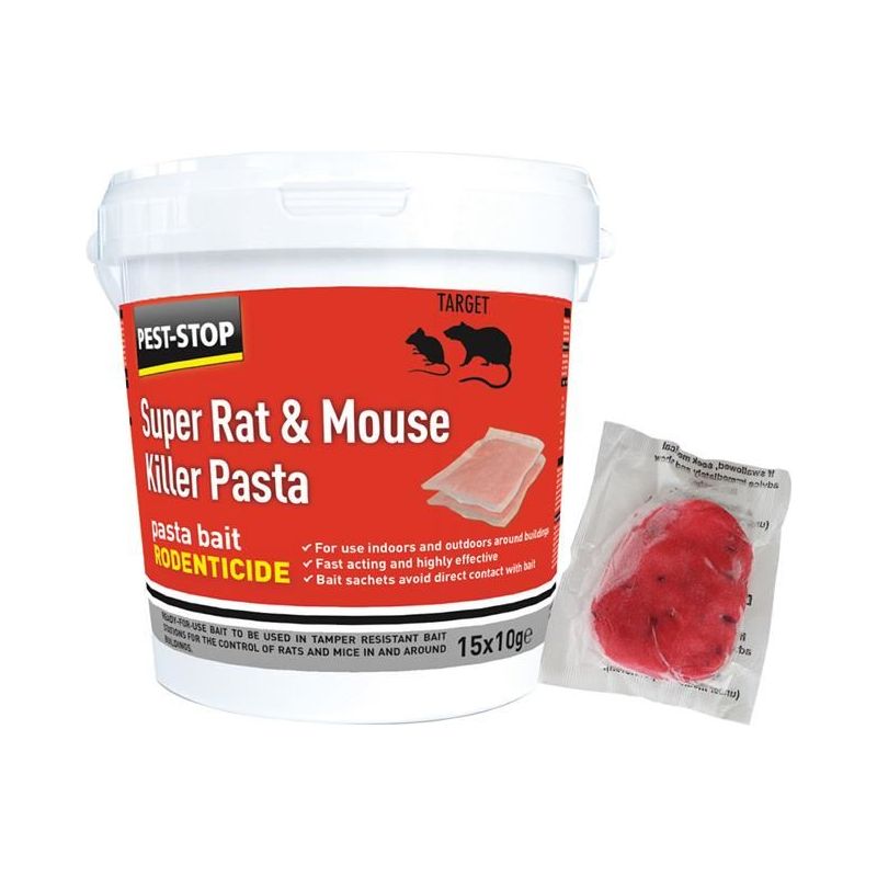 Pest-Stop (Pelsis Group) Super Rat & Mouse Killer Pasta Bait Pest-Stop (Pelsis Group) - Dynamic Drive