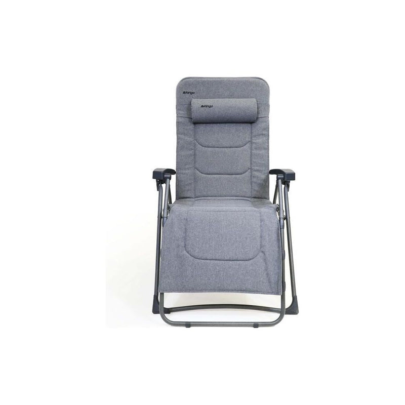 Vango Riviera Camping Lounger Heather Grey Chair Vango - Dynamic Drive