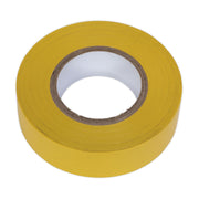 Sealey PVC Insulating Tape 19mm x 20m Yellow Pack of 10 ITYEL10 Sealey - Dynamic Drive