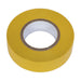 Sealey PVC Insulating Tape 19mm x 20m Yellow Pack of 10 ITYEL10 Sealey - Dynamic Drive