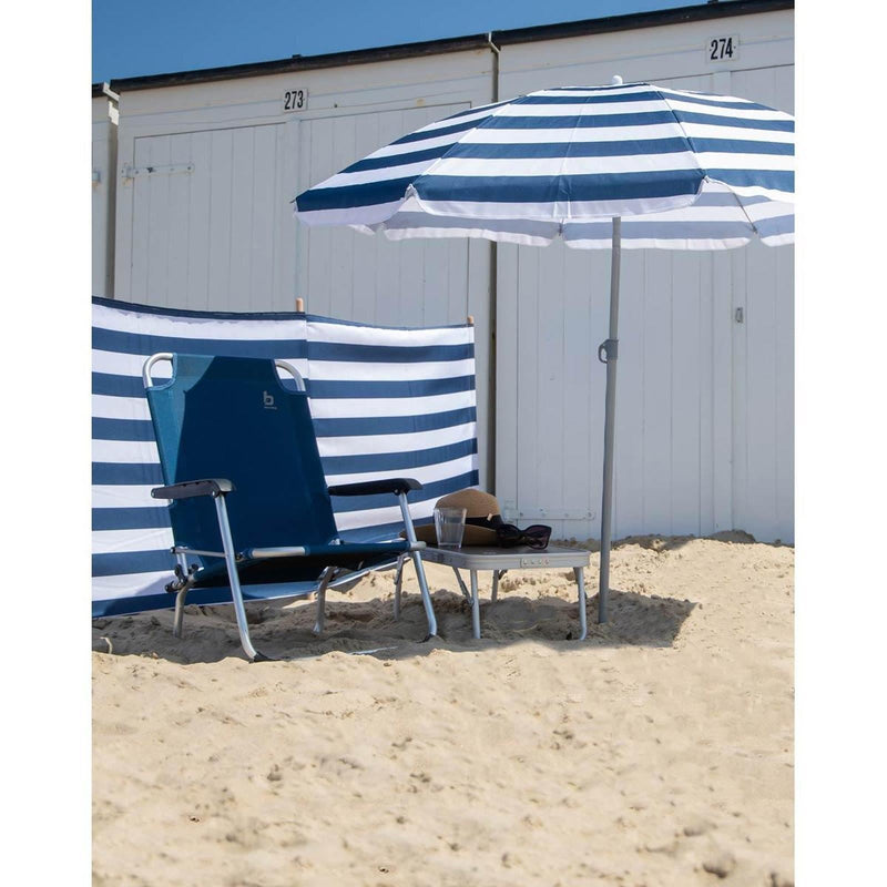 Bo-Camp Parasol Beach Articulated Arm Polyester Dia 165cm Bo-Camp - Dynamic Drive
